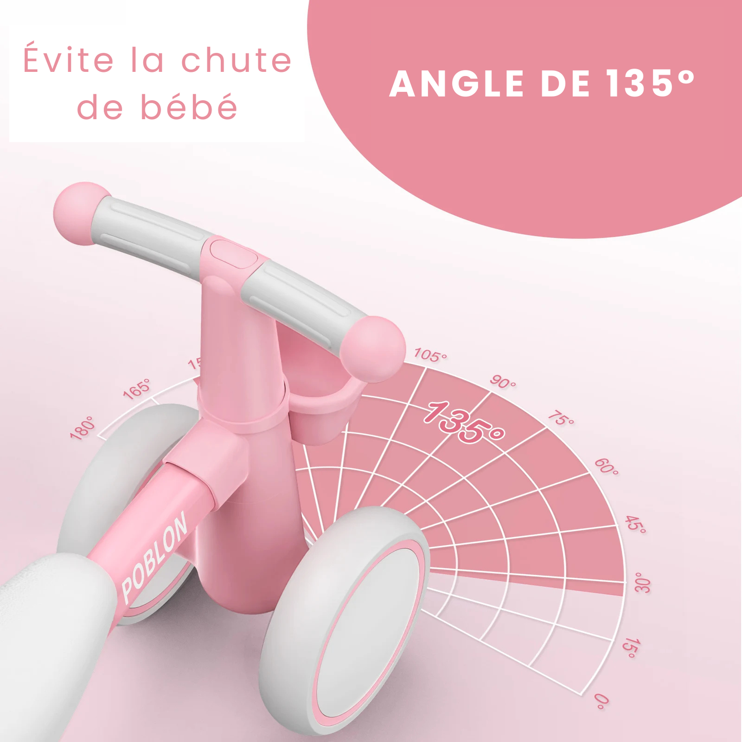 Draisienne pour enfants de 12 à 24 mois