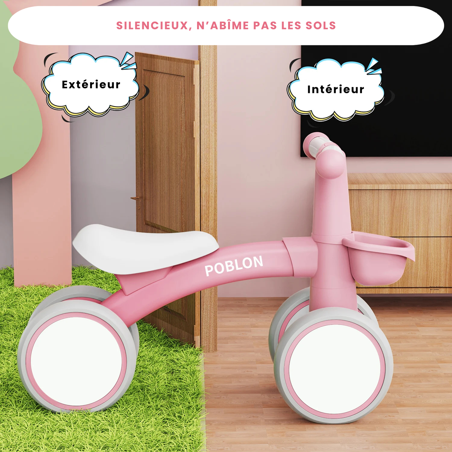 Draisienne pour enfants de 12 à 24 mois