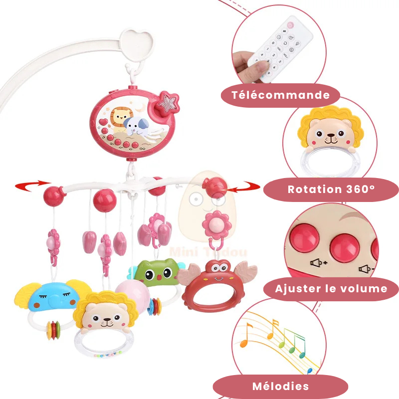 Hochet Mobile pour Bébé 0-12 Mois