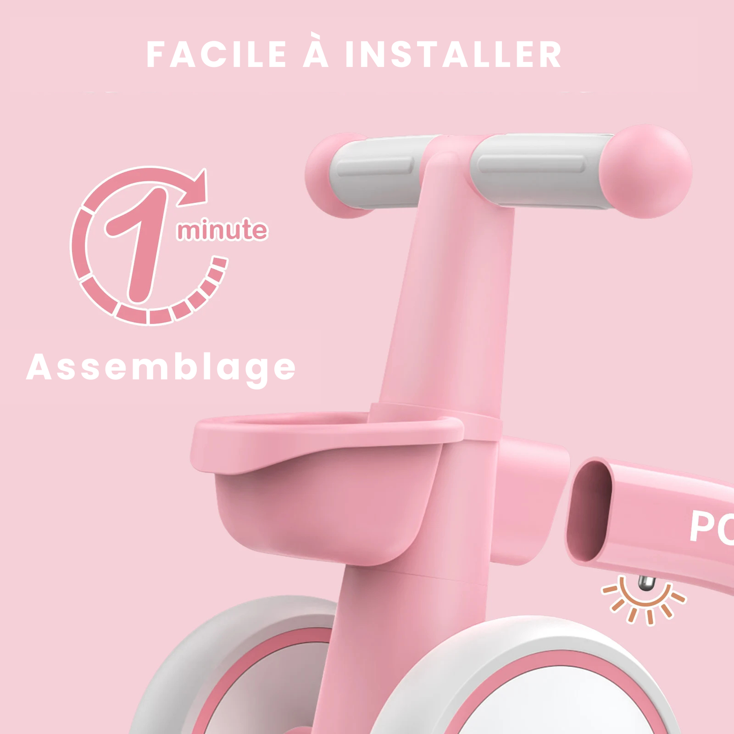 Draisienne pour enfants de 12 à 24 mois