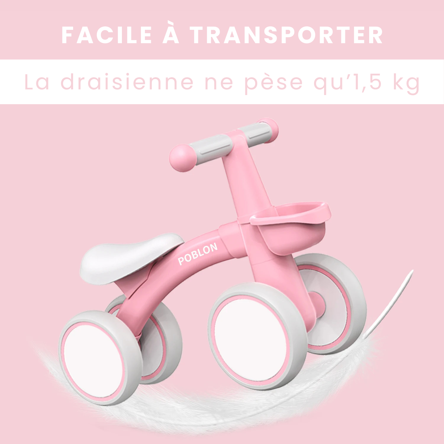 Draisienne pour enfants de 12 à 24 mois