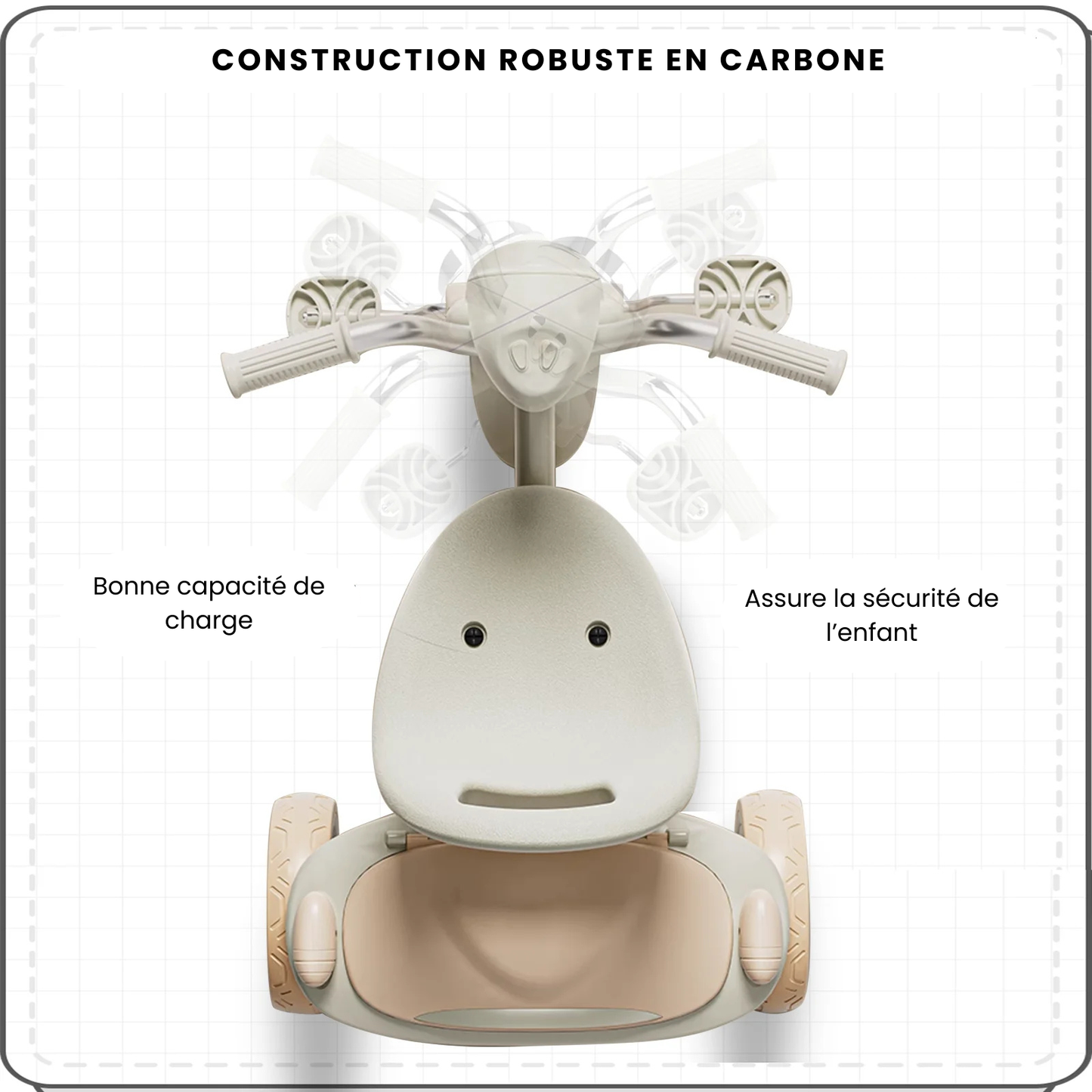 Tricycle pliable pour enfant