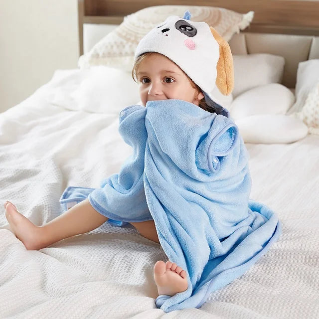 Serviette de bain à capuche