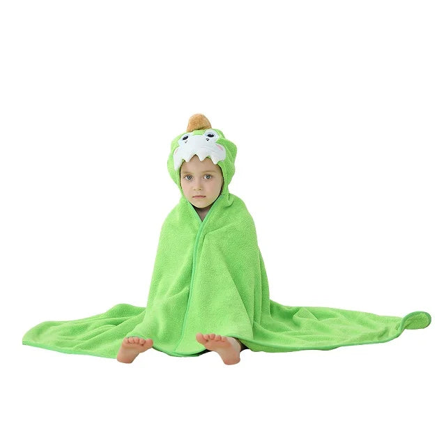 Serviette de bain à capuche