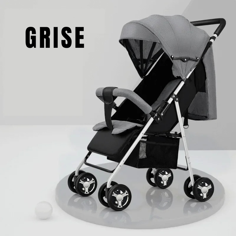 Poussette 2 en 1 portable pour bébé