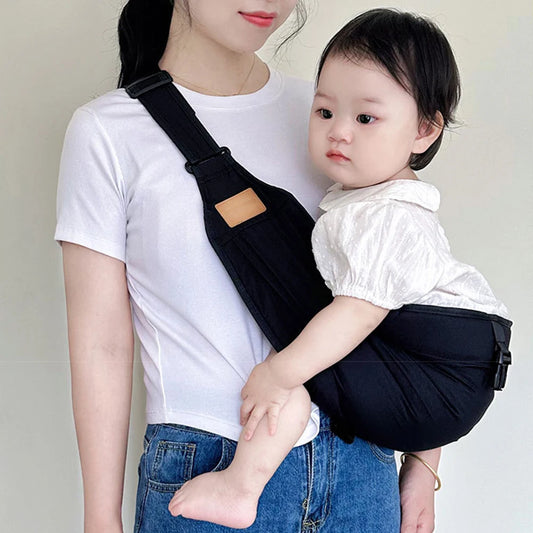 Porte-bébé à mémoire de forme avec sangle ajustable